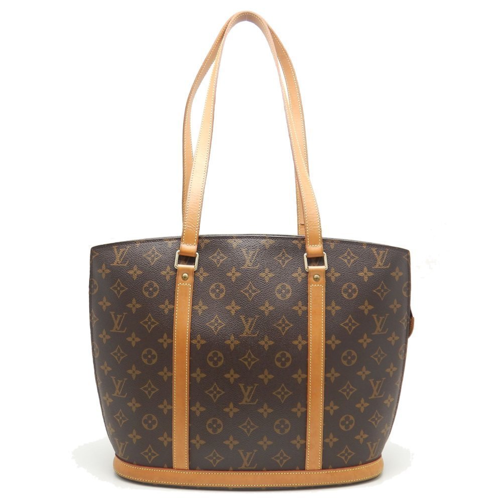 Louis Vuitton Monogram Babylon Tote Bag Brown